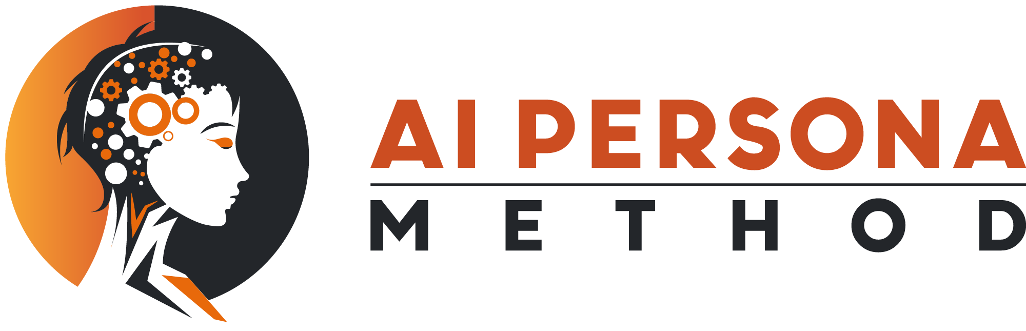 AI Persona Method Logo Wide Black